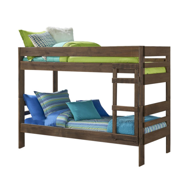 Simply Bunk Beds CL604TT/117BLX2 CHESTNUT T/T BBD