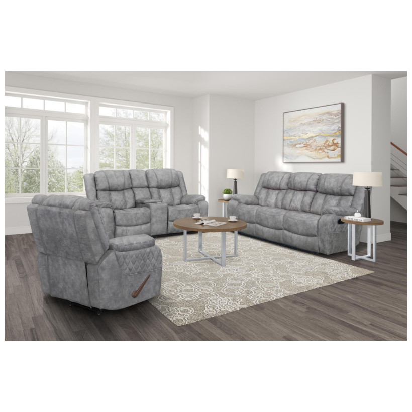 Albany Furniture 4380301/201 LUX PEWTER SL