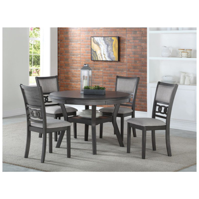 Fitzgerald Furniture GIA GRAY STD 5PC