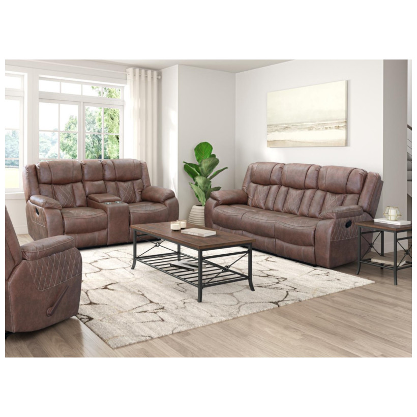 Albany Furniture 4380305/205 LUX BROWN SL