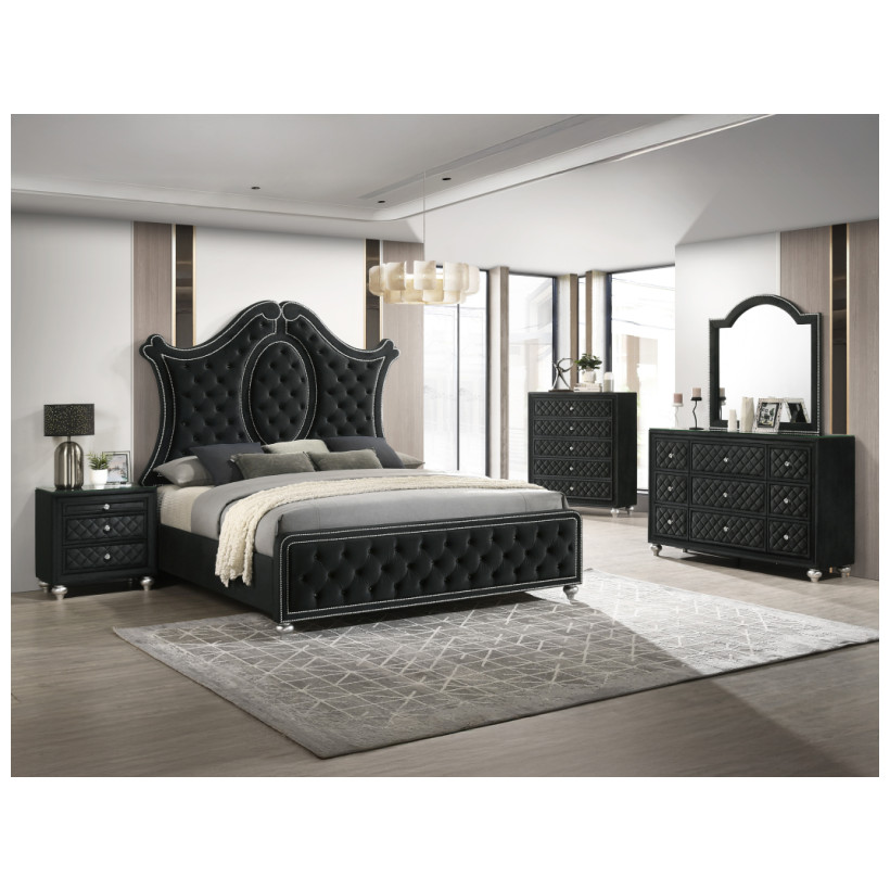 CROWN MARK CAMEO BLK QBDMN B2180-QN