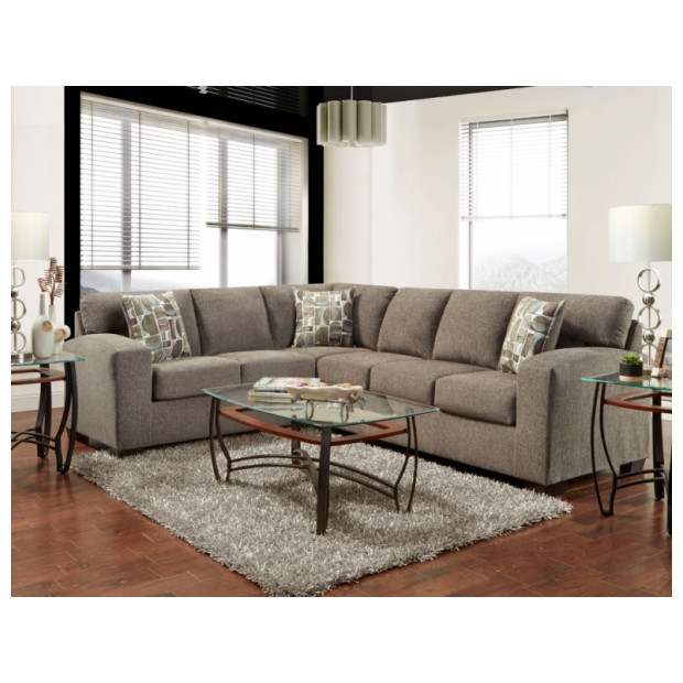 Affordable Furniture IMPLUSE ESPRESSO 5950 SECT